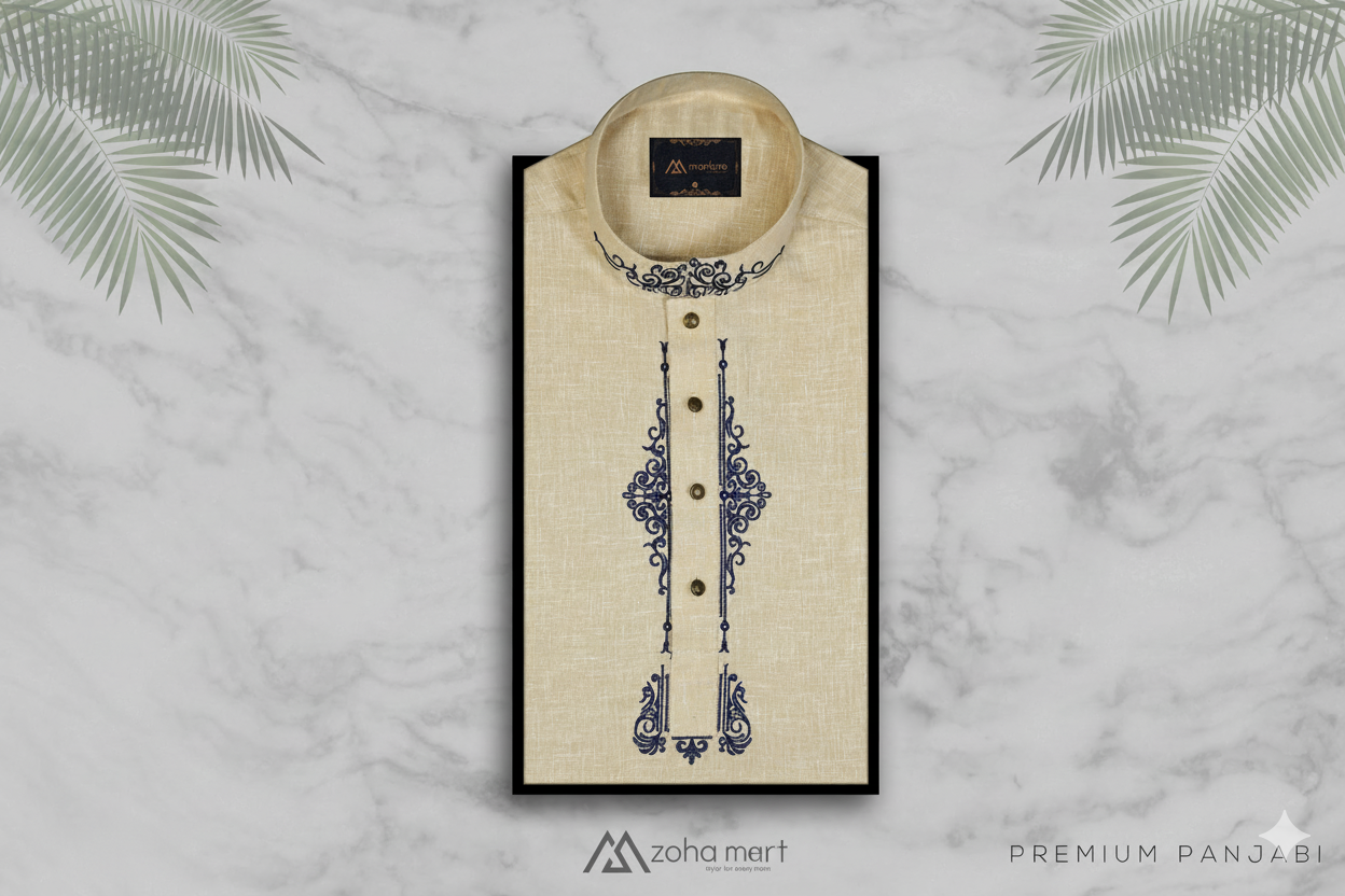 ELITE Quality Embroidered Panjabi I ZMP-104